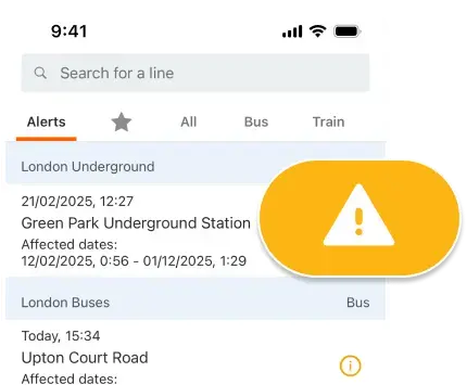 Get Updated Service Alerts